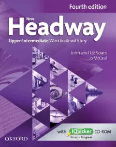 Coperta cărții New Headway 4E Upper-Intermediate Workbook with Key