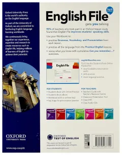 Coperta cărții English File 4E Pre-Intermediate Workbook Without Key