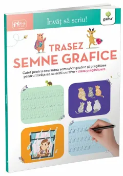 Coperta cărții Trasez semne grafice