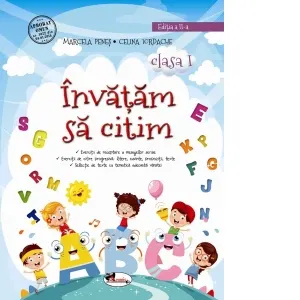Coperta cărții Invatam sa citim. Clasa I. Editia a III-a