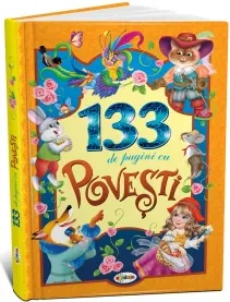 Coperta cărții 133 de pagini cu Povesti