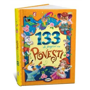 Coperta cărții 133 de pagini cu Povesti