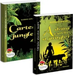 Coperta cărții Pachet Rudyard Kipling: 1. Cartea junglei; 2. A doua carte a junglei