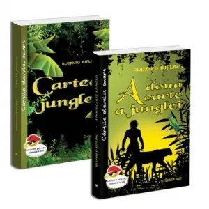Coperta cărții Pachet Rudyard Kipling: 1. Cartea junglei; 2. A doua carte a junglei