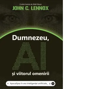 Coperta cărții Dumnezeu, AI si viitorul omenirii . Editie speciala cu Sprayed Edges