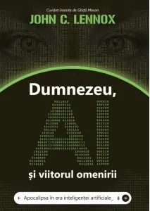 Coperta cărții Dumnezeu, AI si viitorul omenirii . Editie speciala cu Sprayed Edges