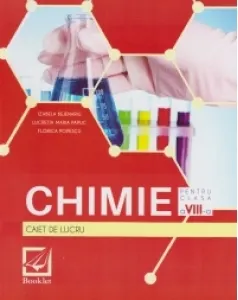 Coperta cărții Chimie. Caiet de lucru pentru clasa a VIII-a