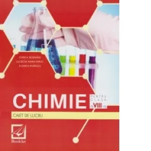 Coperta cărții Chimie. Caiet de lucru pentru clasa a VIII-a