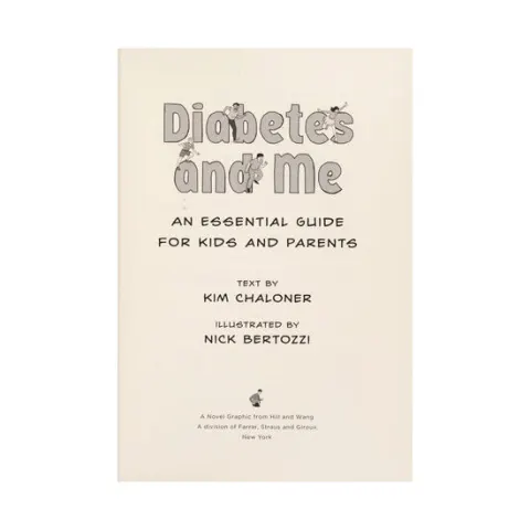 Coperta cărții Diabetes and me: an essential guide for kids and parents
