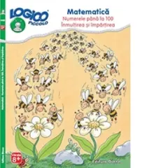 Coperta cărții Matematica. Numerele pana la 100 Inmultirea si impartirea
