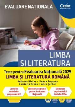 Coperta cărții Evaluare națională 2025. Limba și literatura română. De la antrenament la performanță