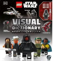 Coperta cărții LEGO Star Wars Visual Dictionary Updated Edition : With Exclusive Star Wars Minifigure