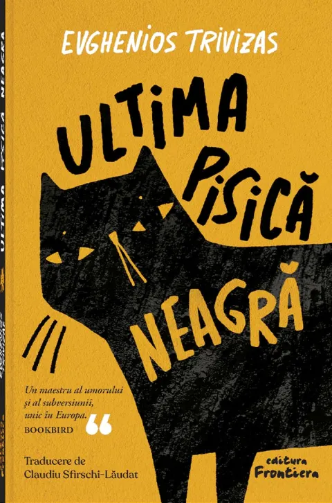 Coperta cărții Ultima pisică neagră