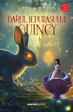 Coperta cărții Darul iepurașului Quincy