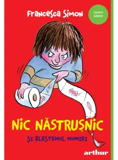Coperta cărții Nic Năstrușnic și blestemul mumiei