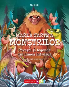 Coperta cărții Marea Carte a Monștrilor