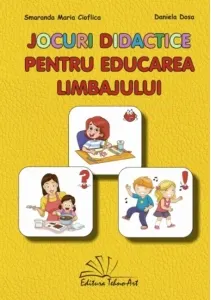 Coperta cărții Jocuri didactice pentru educarea limbajului