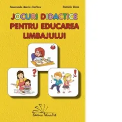 Coperta cărții Jocuri didactice pentru educarea limbajului
