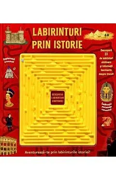Coperta cărții Labirinturi prin istorie. Aventureaza-te prin labirinturile istoriei!