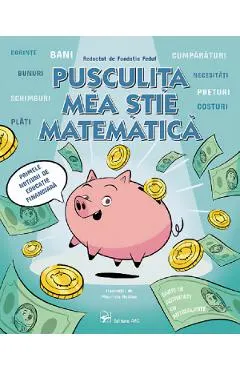 Coperta cărții Pusculita mea stie matematica