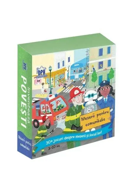 Coperta cărții Inventeaza povesti: Meserii pentru comunitate