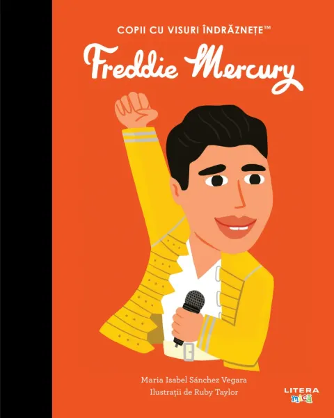 Coperta cărții Freddie Mercury. Volumul 54. Copii cu visuri indraznete