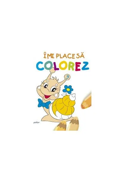 Coperta cărții Îmi place să colorez 3