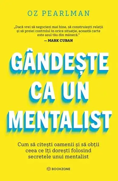 Coperta cărții Gândește ca un mentalist