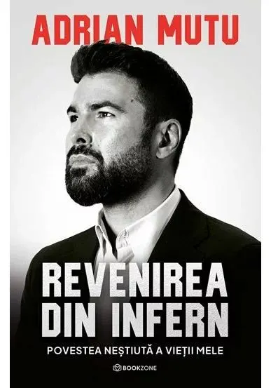 Coperta cărții Revenirea din infern - Adrian Mutu