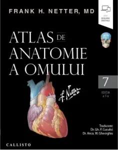 Coperta cărții Netter Atlas de Anatomie a Omului. Editia a 7-a