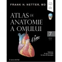 Coperta cărții Netter Atlas de Anatomie a Omului. Editia a 7-a