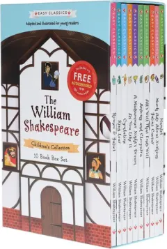 Coperta cărții The William Shakespeare Easy Classic Children's Collection (Series 1, Illustrated) 10 Books Set
