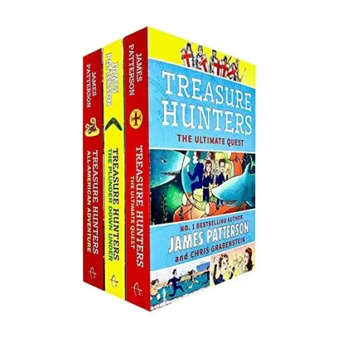 Coperta cărții Treasure Hunters Series 6-8 Books Collection