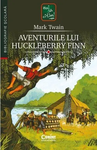 Coperta cărții Aventurile lui Huckleberry Finn