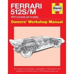 Coperta cărții Ferrari 512 S/M 1970 Onwards