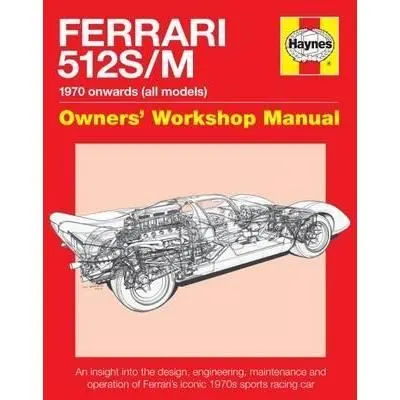 Coperta cărții Ferrari 512 S/M 1970 Onwards