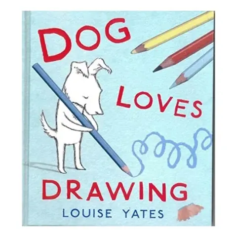 Coperta cărții Dog Loves Drawing