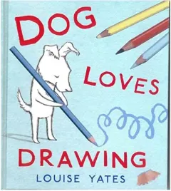 Coperta cărții Dog Loves Drawing