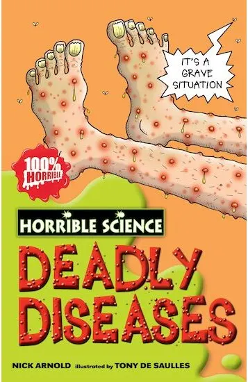 Coperta cărții Deadly Diseases (Horrible Science)