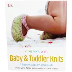 Coperta cărții Dk easy world craft baby & toddlet knits
