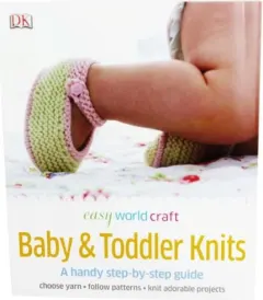 Coperta cărții Dk easy world craft baby & toddlet knits
