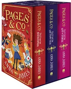 Coperta cărții Pages and Co. Series Three-Book Collection Box Set (Books 1-3), Anna James