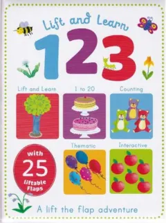 Coperta cărții Early Learning Lift and Learn 123, ABC, Starting School & 50 Words