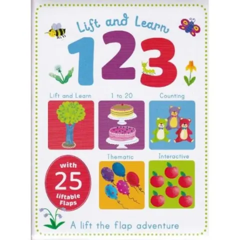 Coperta cărții Early Learning Lift and Learn 123, ABC, Starting School & 50 Words