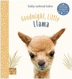 Coperta cărții Goodnight Little Llama, Amanda Wood