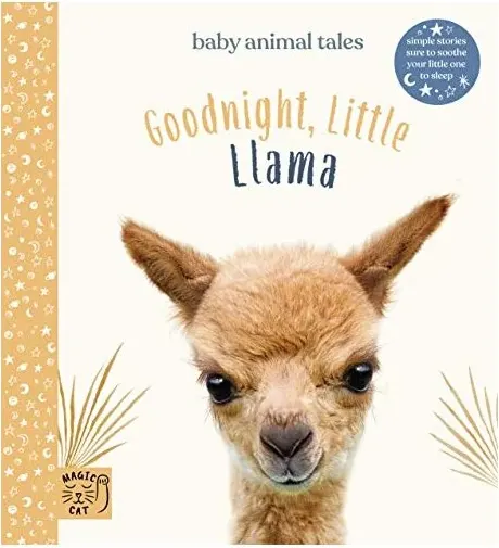 Coperta cărții Goodnight Little Llama, Amanda Wood