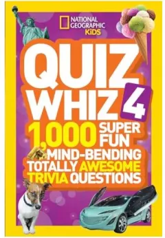 Coperta cărții National Geographic Kids Quiz Whiz 4