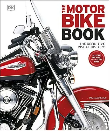 Coperta cărții The Motorbike Book The Definitive Visual History