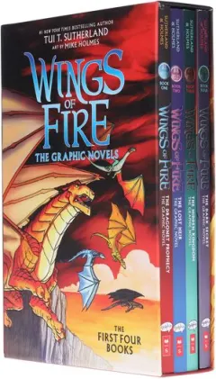 Coperta cărții Wings Of Fire - Graphic Novel Box Set (4 Books)