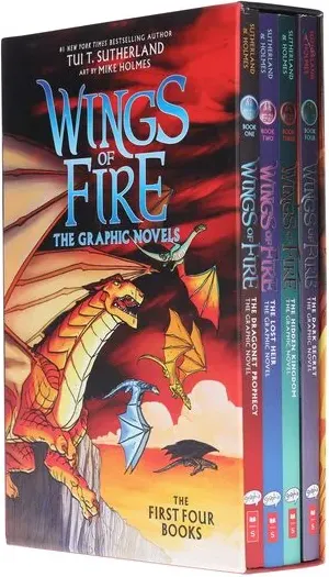 Coperta cărții Wings Of Fire - Graphic Novel Box Set (4 Books)
